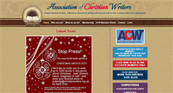 Desktop Screenshot of christianwriters.org.uk